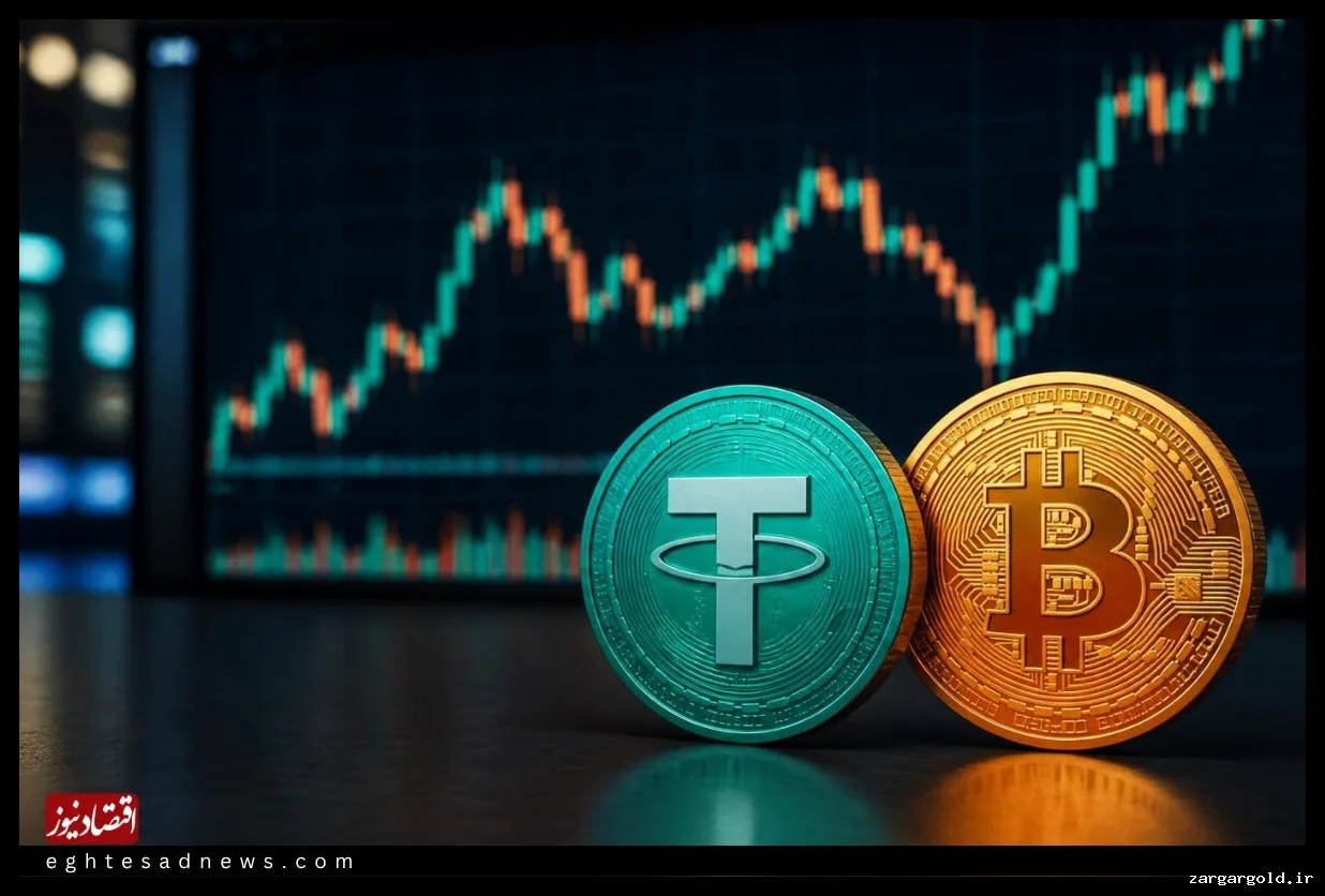 کاهش قیمت تتر به ۲۳۲ هزار تومان و عقب‌نشینی بیت‌کوین در بازار رمزارزها