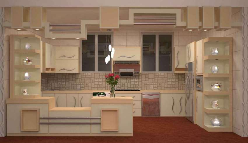 مدل کابینت آشپزخانه کوچک